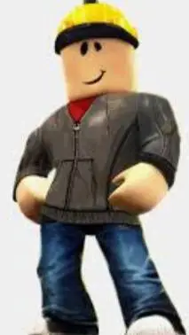 ai character: builderman background