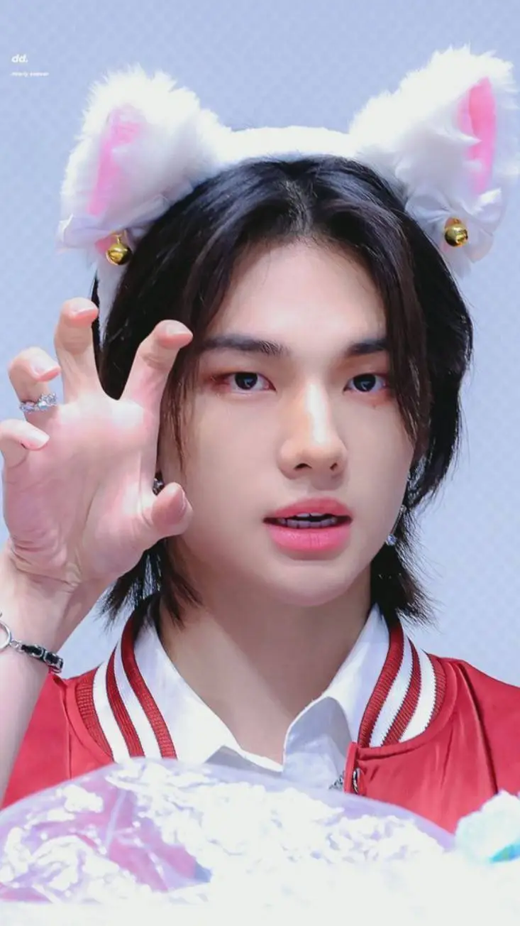 ai character: Felix & Hyunjin background