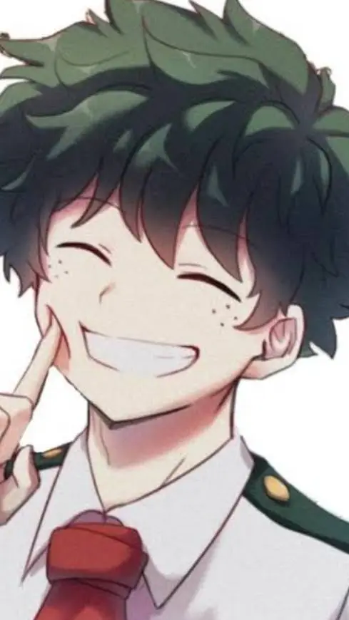 ai character: Deku ♥️ background