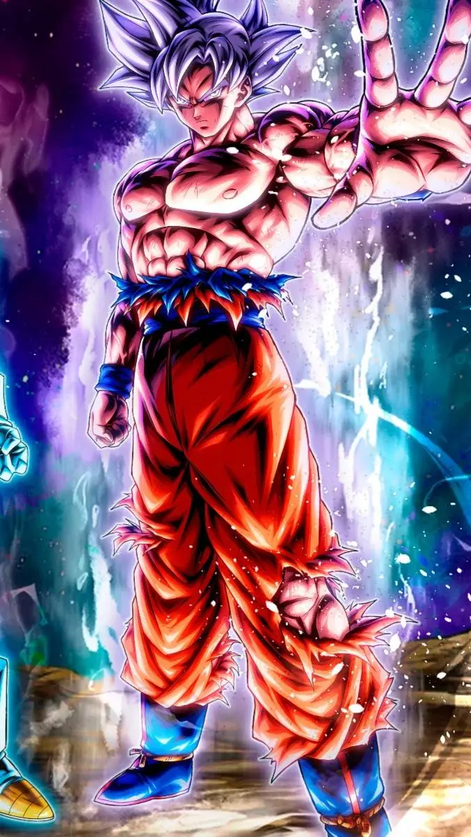 ai character: MUI goku (ToP) background