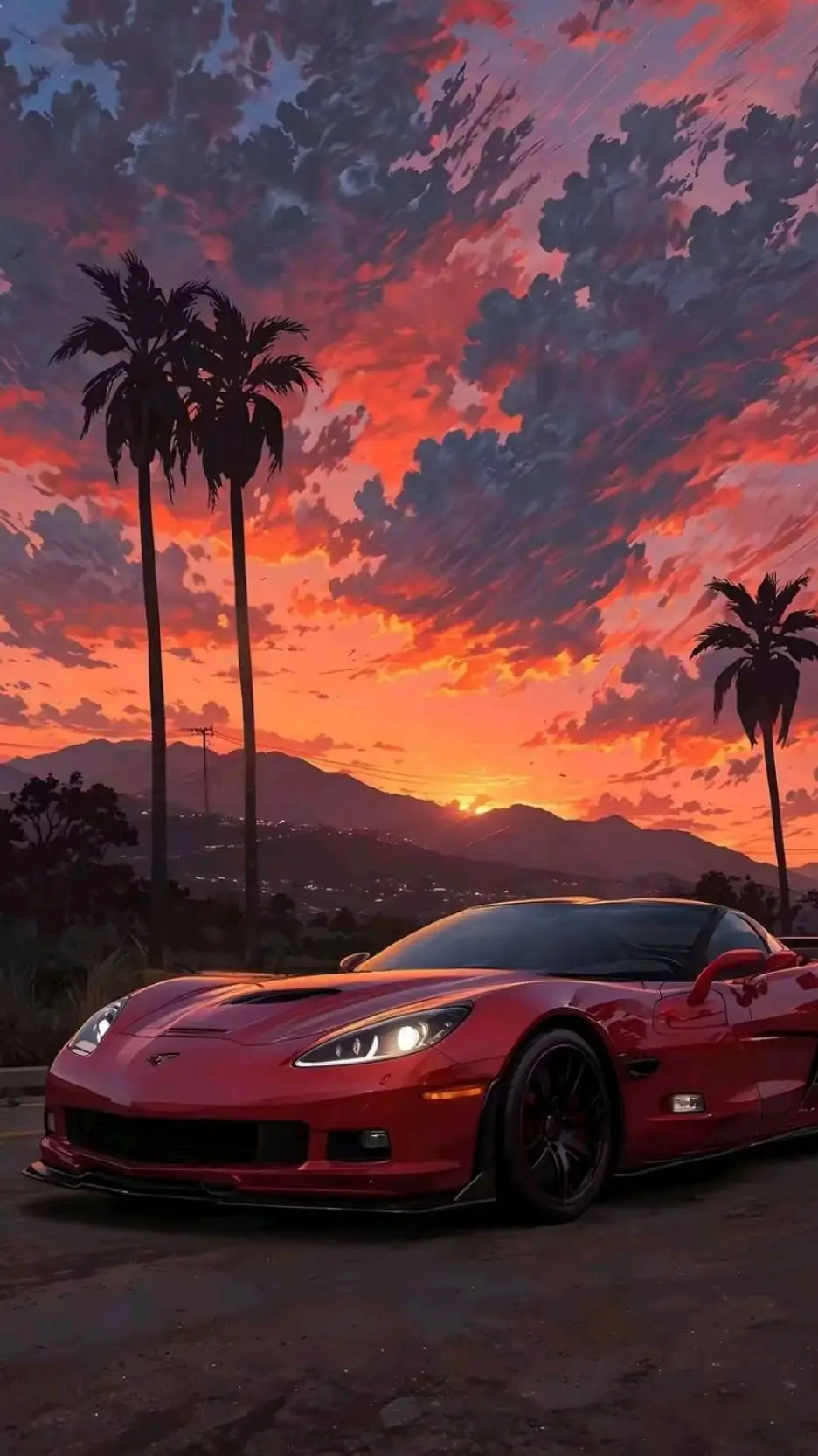 ai character: Tu Ferrari   background