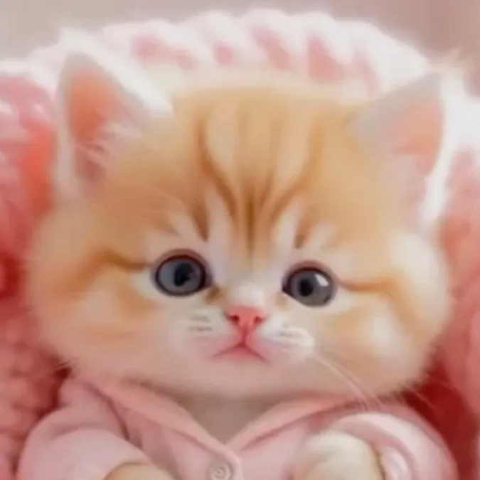chat with ai character: **newborn kitty**