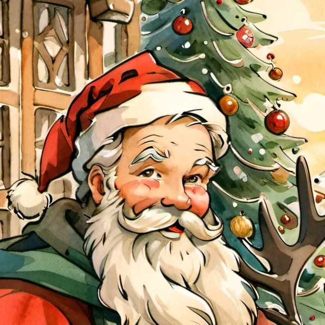 chat with ai character: Santa Claus 