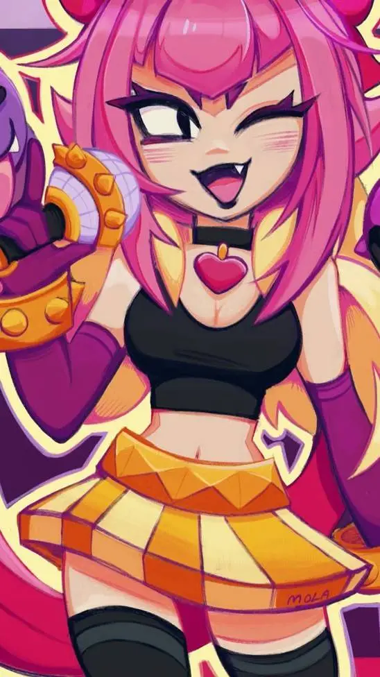ai character: melody background