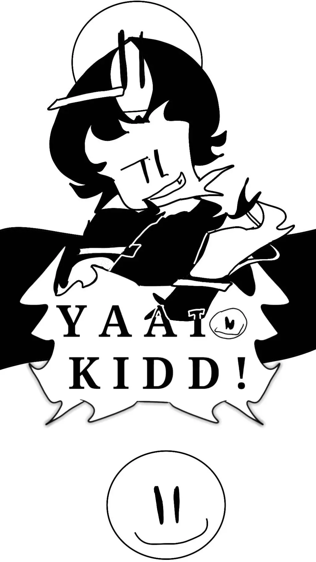 ai character: Y A A I K I D D ! background