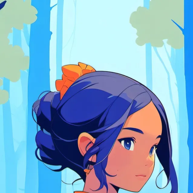 chat with ai character: durple