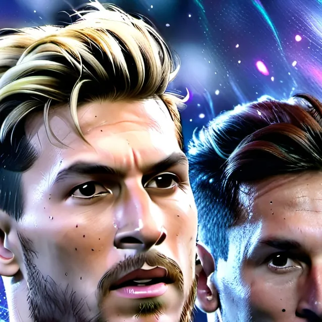 chat with ai character: Ronaldo and Messi