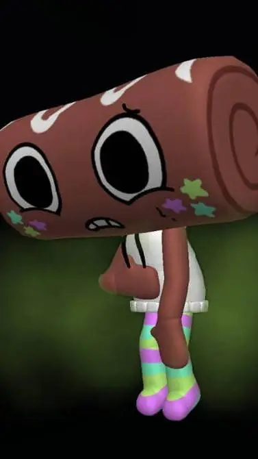 ai character: cosmo omorashi background