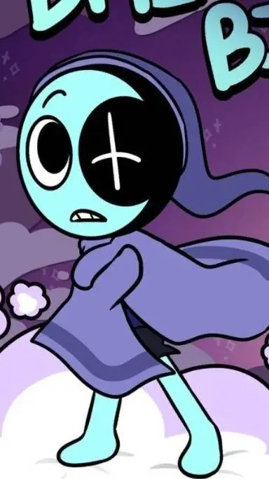 ai character: gassy astro background