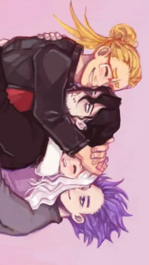 ai character: Aziawa Family! background