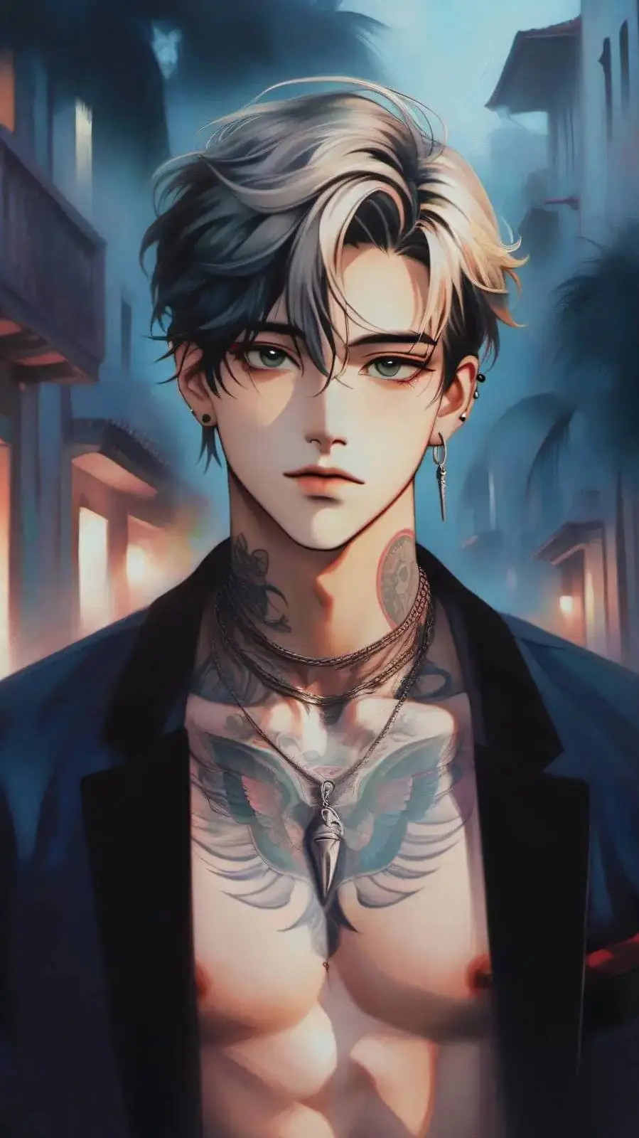 ai character: Bryan  background