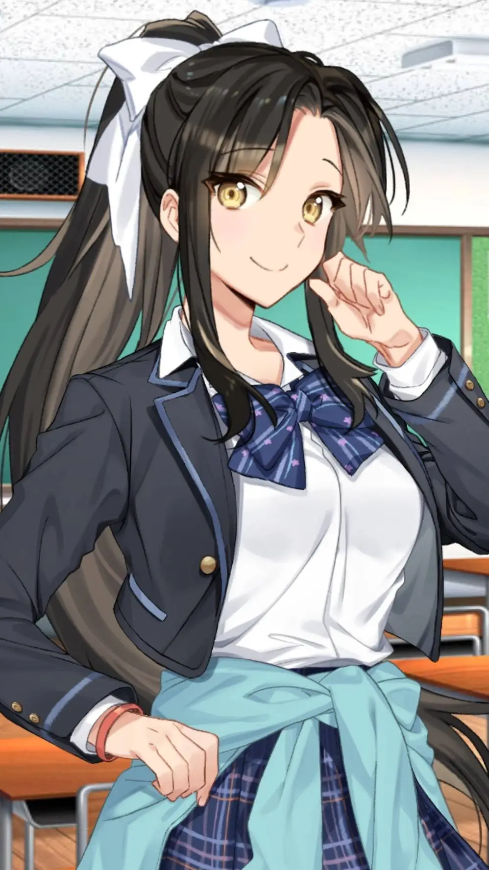 ai character: Saki background