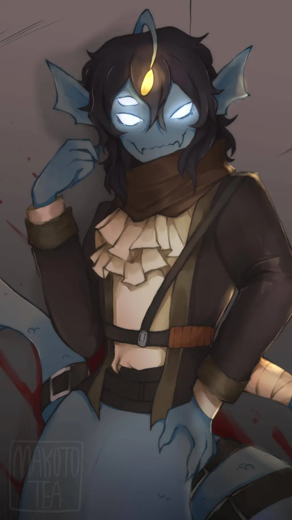 ai character: Sebastian Solace background