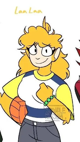 ai character: laa-laa background