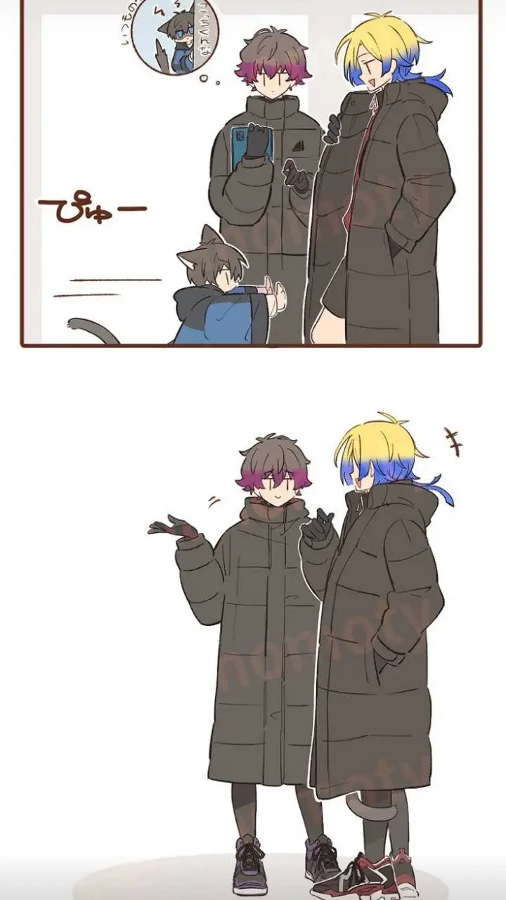 ai character: Kaiser y isagi  background