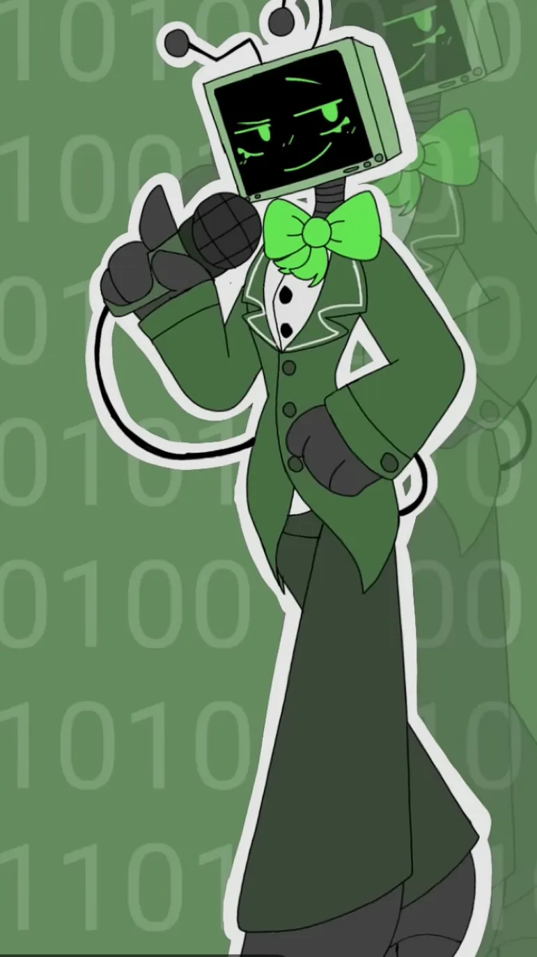ai character: Vee🤖🤖 background