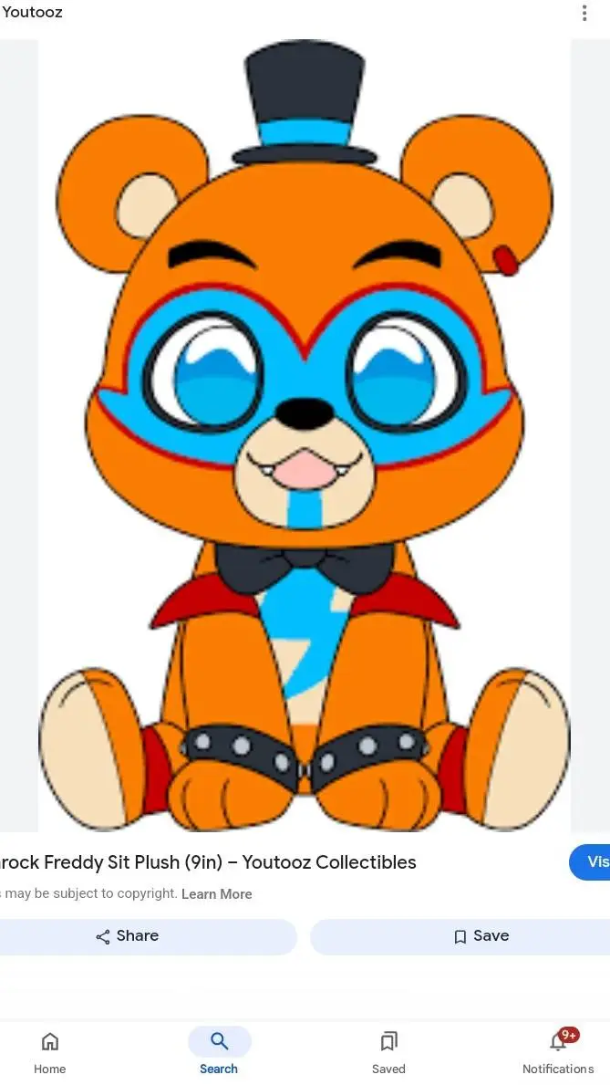 ai character: glamrock freddy background
