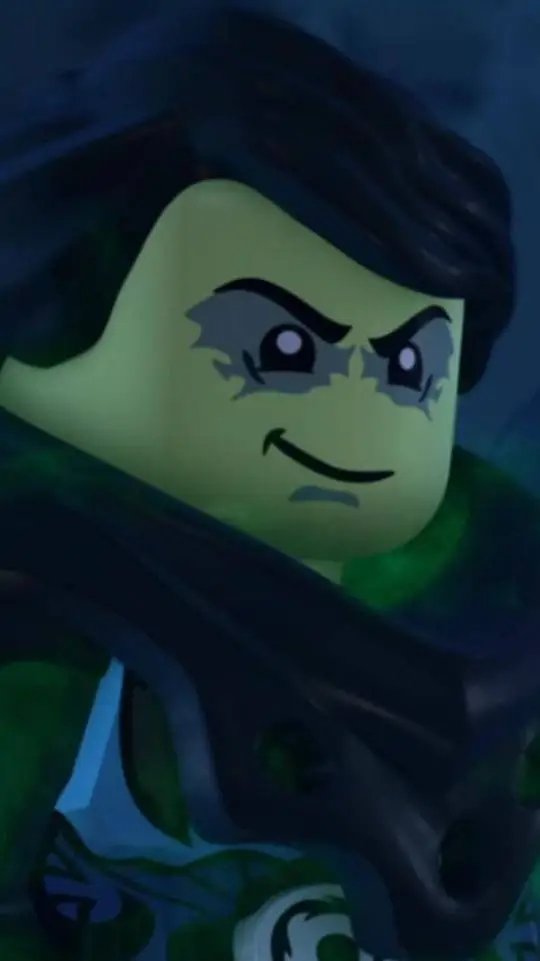 ai character: Ninjago 💚🥷 background