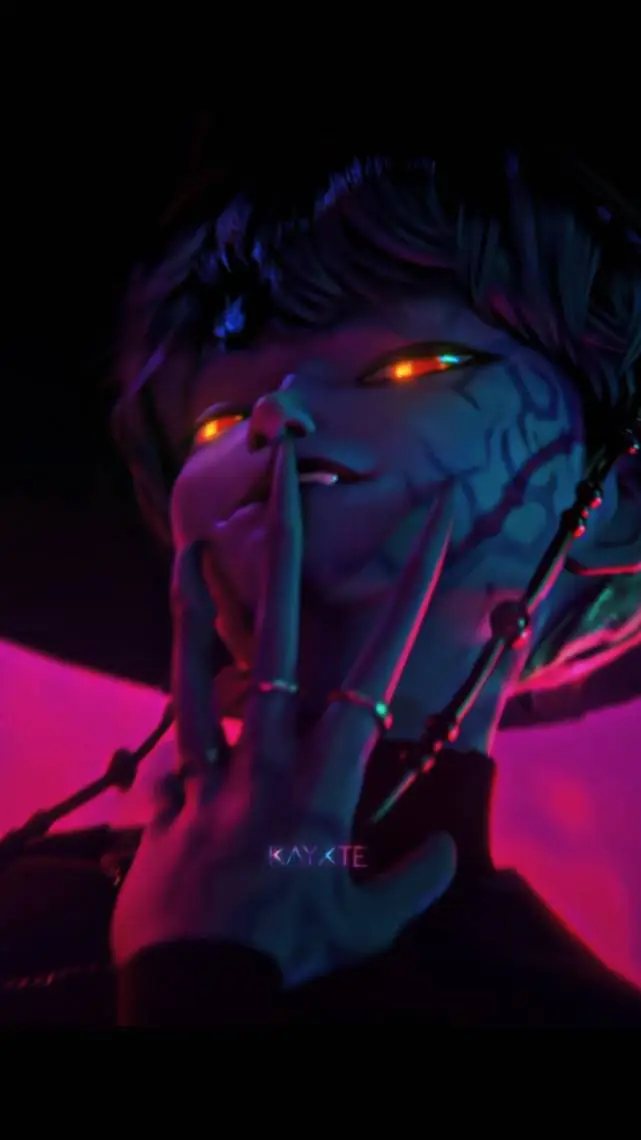 ai character: Kpop Demon Hunter😈 background