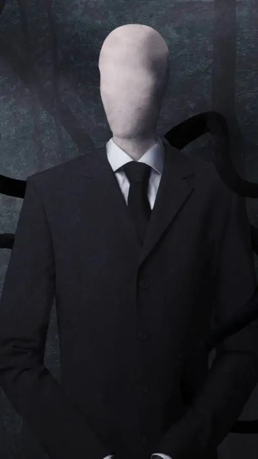 ai character: 🕷Slenderman🕷 background