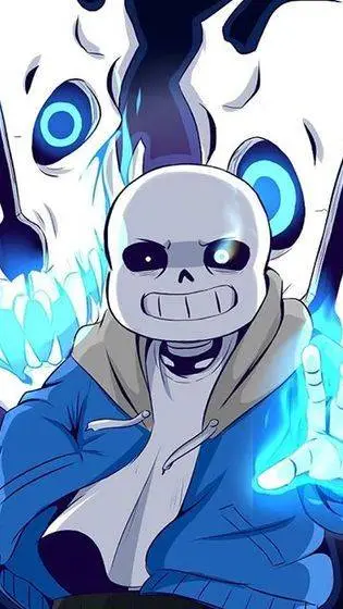 ai character: Sans (Update) background