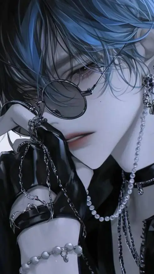 ai character: 💙 background