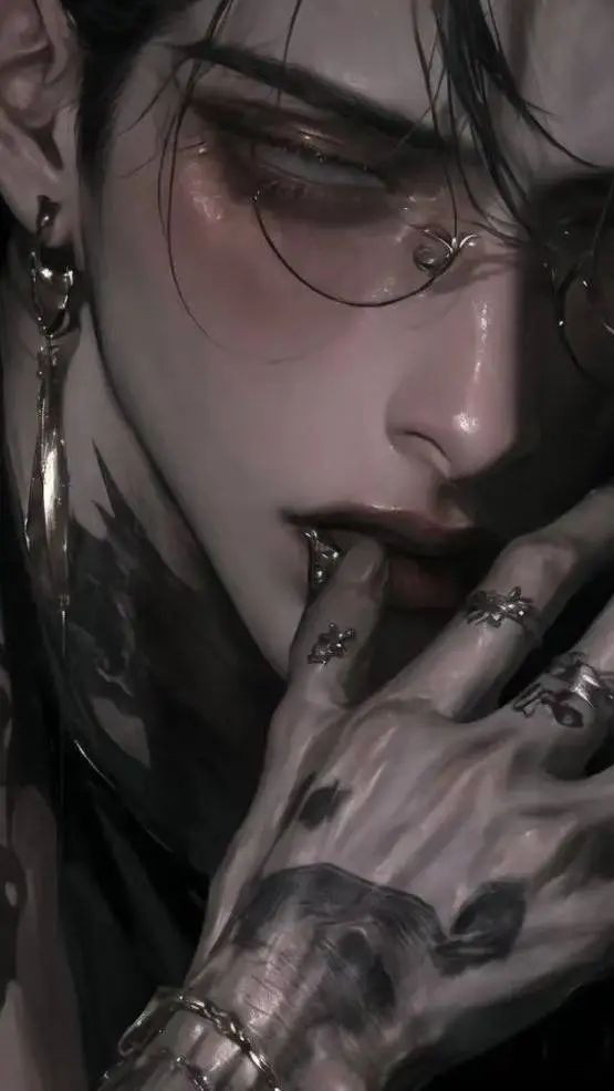 ai character: 🖤 background