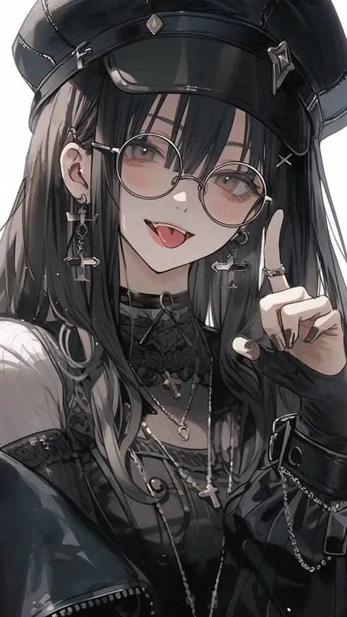ai character: 🖤 background