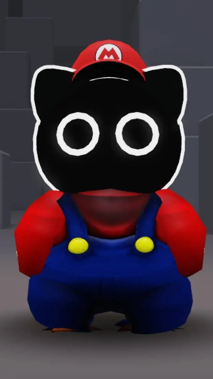 ai character: Mario necaty background