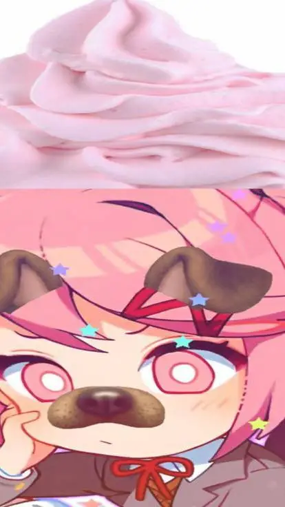 ai character: natsuki x Yuri 2 background