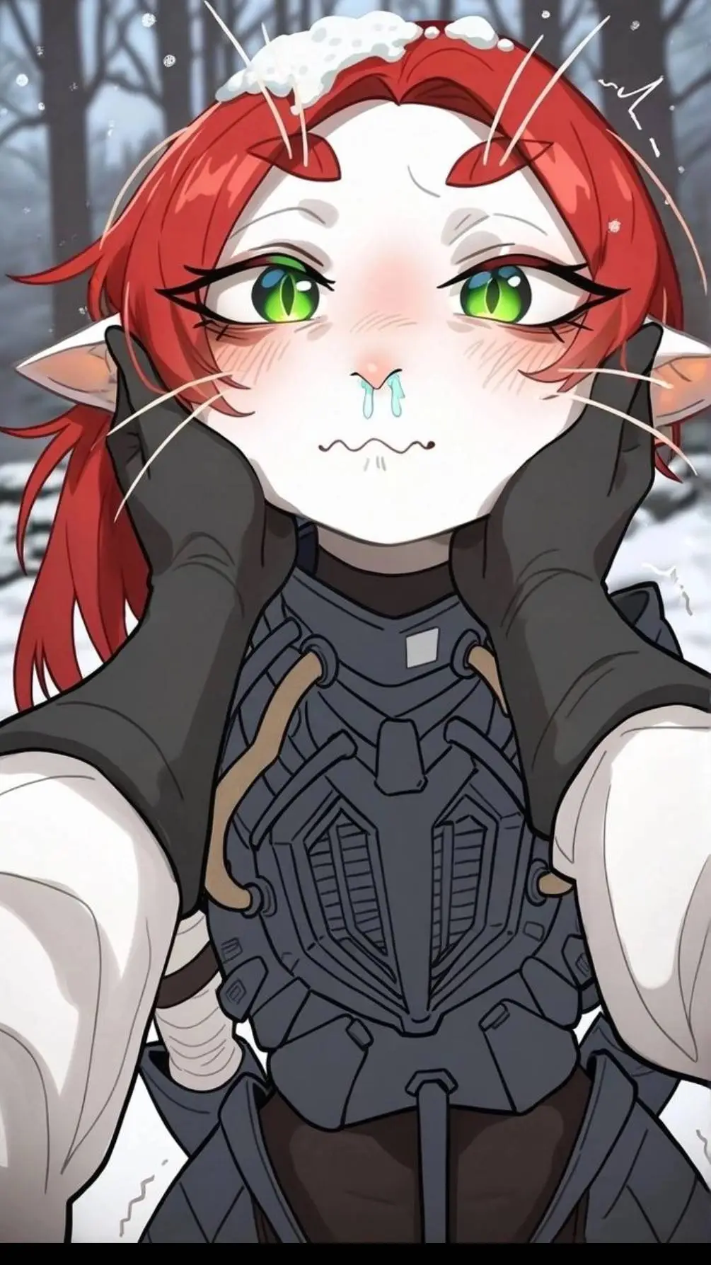 ai character: Аргемия background