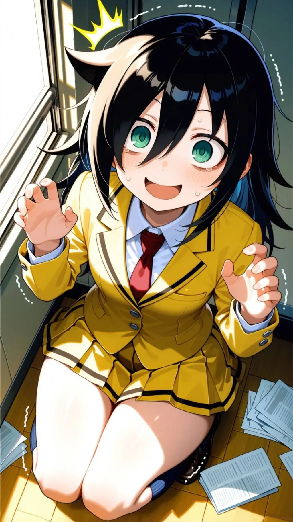 ai character: Томоко background