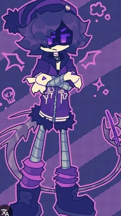 ai character: Uzi doorman  background