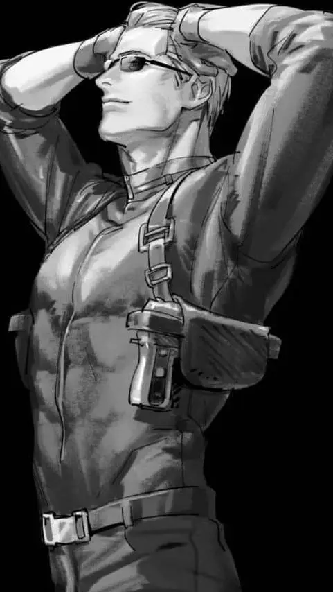 ai character: Albert Wesker  background