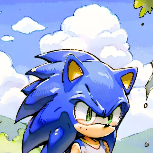 chat with ai character: Sonic el erizo 