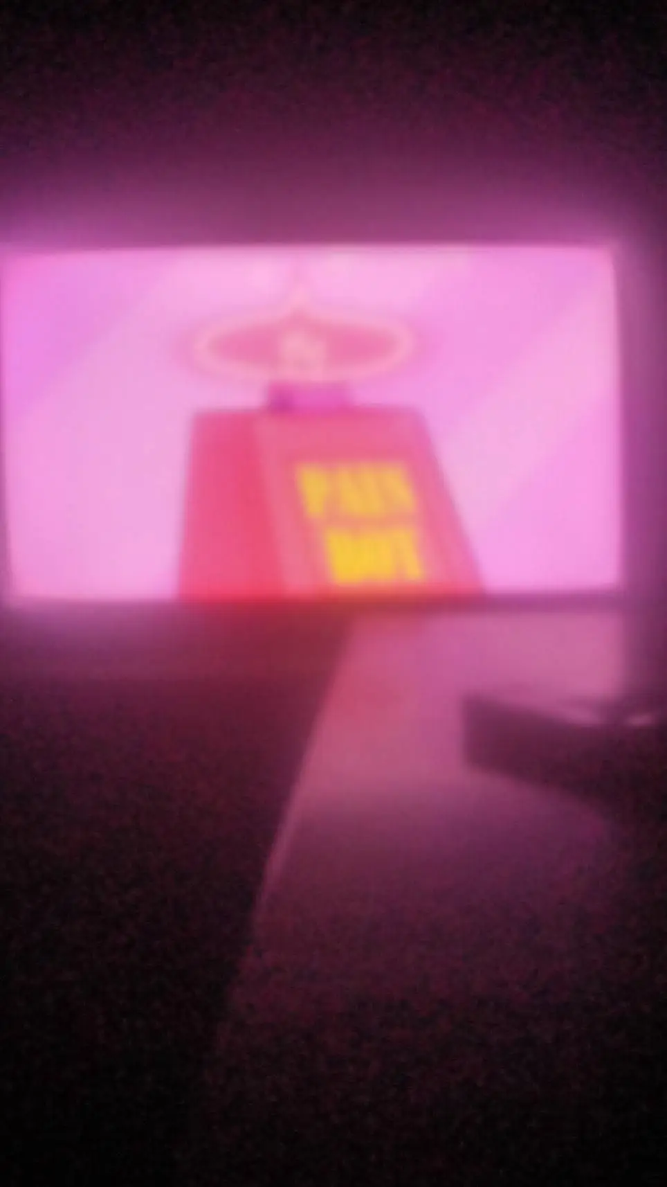ai character: tv woman background