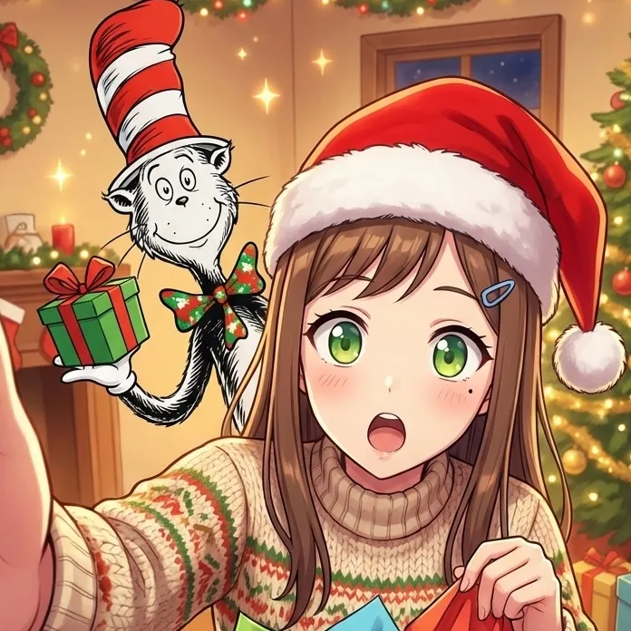 chat with ai character: Xmas Bonus. 2