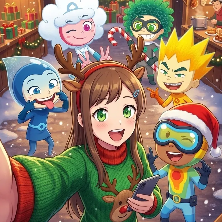 chat with ai character: Xmas Bonus. 3