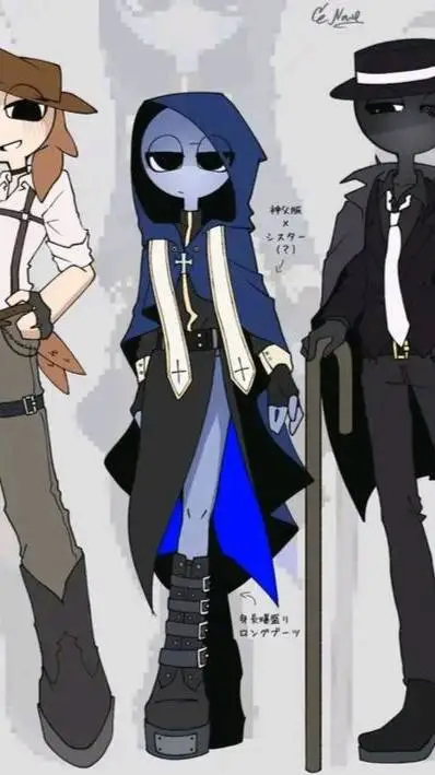 ai character: Black x jevin x  background