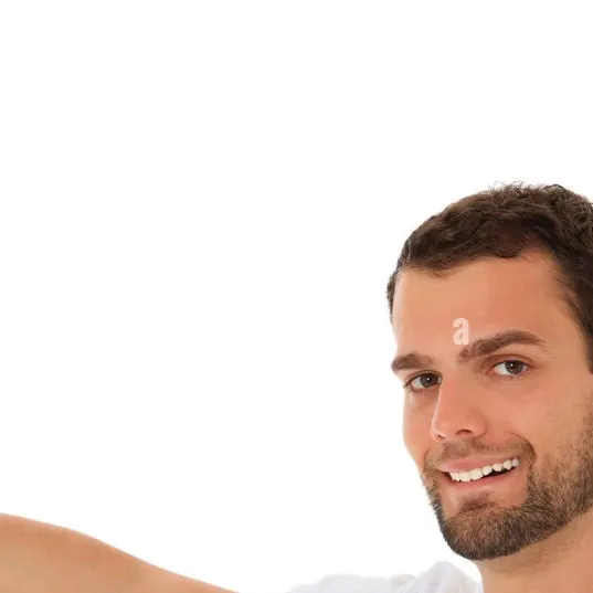 chat with ai character: pointing man