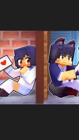 ai character: Aphmau wolf school background