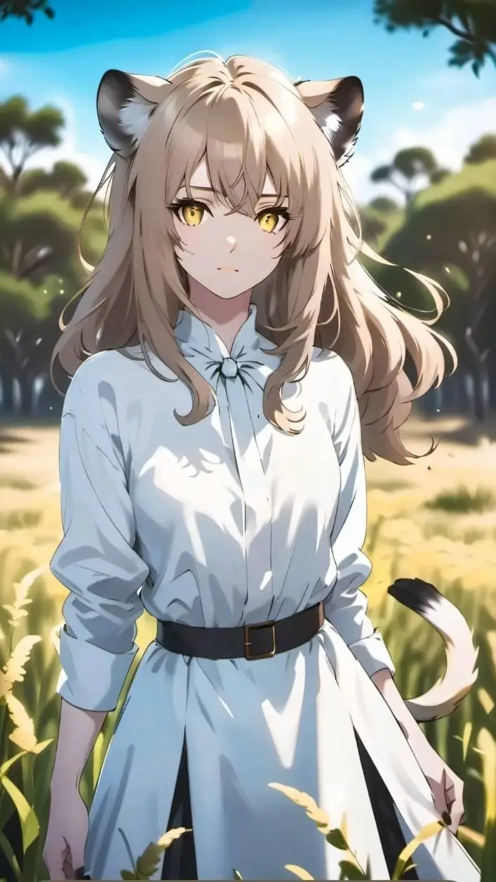 ai character: Lioness background