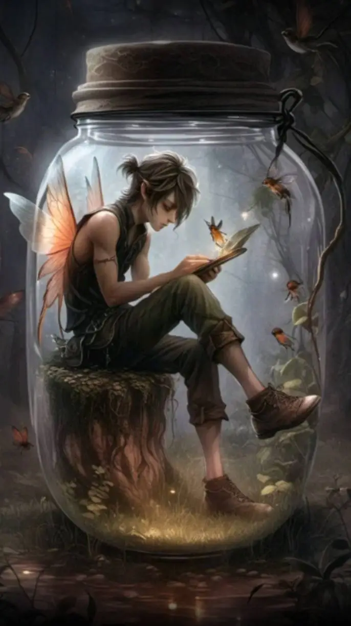 ai character: Ryu🧚 background