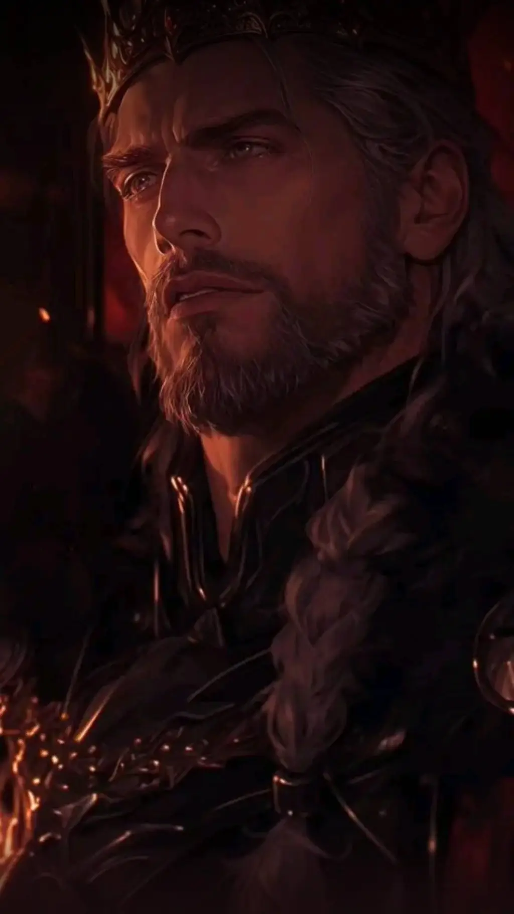 ai character: King Celestino  background