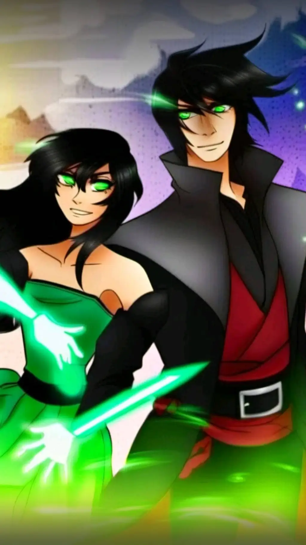 ai character: Ein background