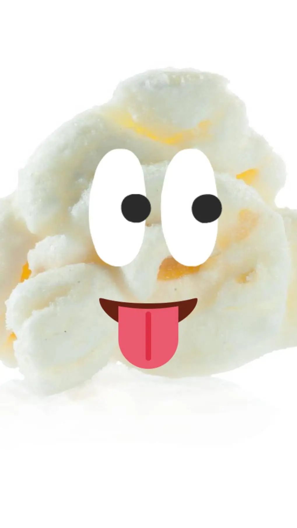 ai character: popcorn  background