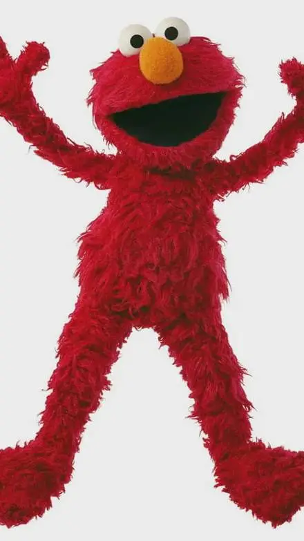 ai character: Elmo  background