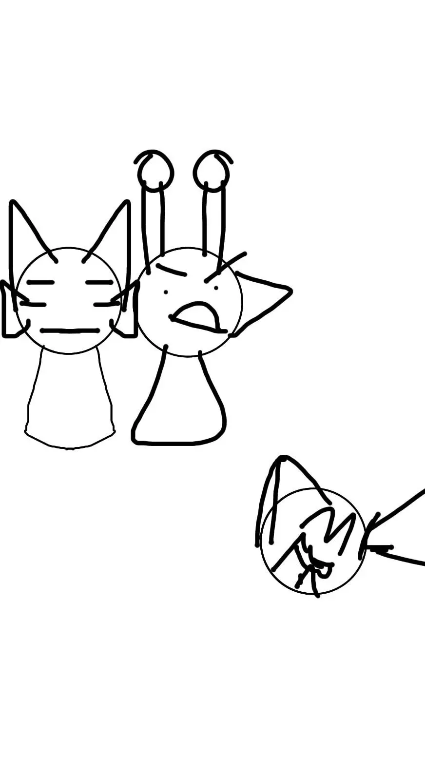ai character: sprunkis elementos background