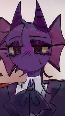 ai character: durple poseido  background