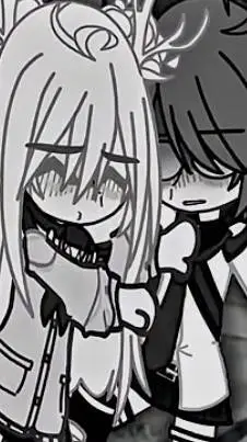 ai character: ~!Toga & Uraraka!~ background